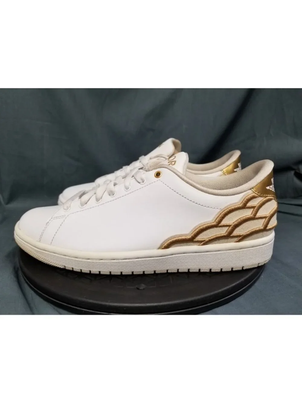 Jordan 1 Centre Court White Gold DQ8577 100 Men's Size 8 NEW NO BOX!
